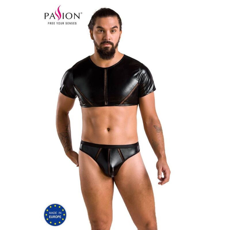 PASSION - 057 CONJUNTO PETER BLACK L/XL