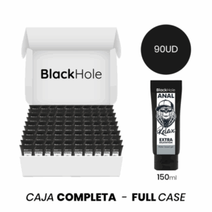 MOQ 90 - BLACK HOLE GEL À BASE DE ÁGUA EXTRA DILATAÇÃO 150 ML