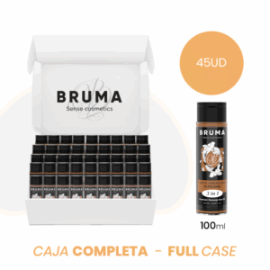 MOQ 45 - BRUMA ÓLEO DE MASSAGEM PREMIUM EFEITO CALOR SABOR CUPCAKE 3 EM 1 - 100 ML