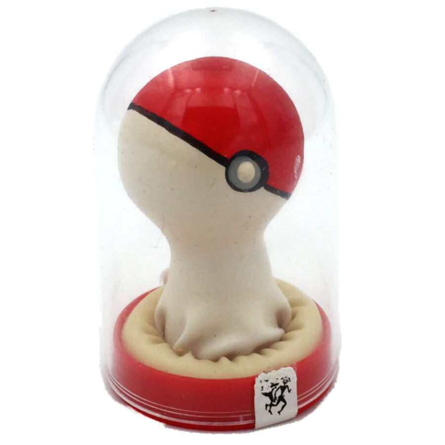 CONDOMERIE - PRESERVATIVOS NOVIDADES PINTADOS À MÃO POKEBALL VERMELHO-BRANCO